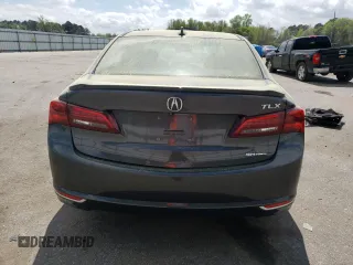 2015 Acura TLX V6 Tech with VIN 19UUB3F59FA001703, listed as a Copart auction lot 50845885 with 106,652 mi miles and Salvage Title. Bid and sale history available at carsss.com. Image 6.