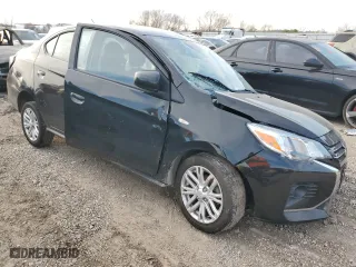 2022 Mitsubishi Mirage G4 ES with VIN ML32FUFJ6NHF02394, listed as a Copart auction lot 43733815 with 0 mi miles and Salvage Title. Bid and sale history available at carsss.com. Image 4.