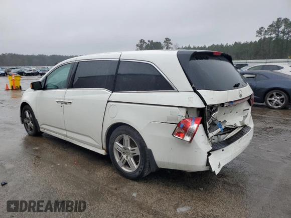 2011 Honda Odyssey Touring Elite with VIN 5FNRL5H94BB084410, listed as a Copart auction lot 48333585 with 223,851 mi miles and Salvage Title. Bid and sale history available at DreamBid. Image 2.