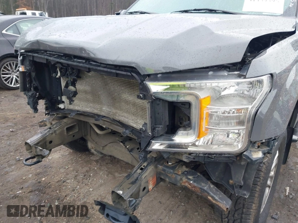 2020 Ford F-150 XL with VIN 1FTFX1E59LFC27298, listed as a IAAI auction lot 41439395 with 93,667 mi miles. Bid and sale history available at carsss.com. Image 6.