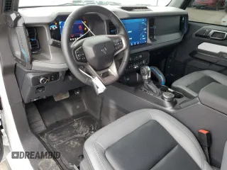 2024 Ford Bronco Black Diamond with VIN 1FMDE1AH5RLA52051, listed as a Copart auction lot 76026064 with 3,198 mi miles and Salvage Title. Bid and sale history available at DreamBid. Image 8.