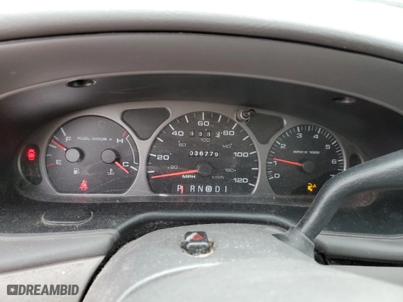 2003 Mercury Sable GS with VIN 1MEFM50U43A624640, listed as a Copart auction lot 41607815 with 36,779 mi miles and Clean Title. Bid and sale history available at carsss.com. Image 9.