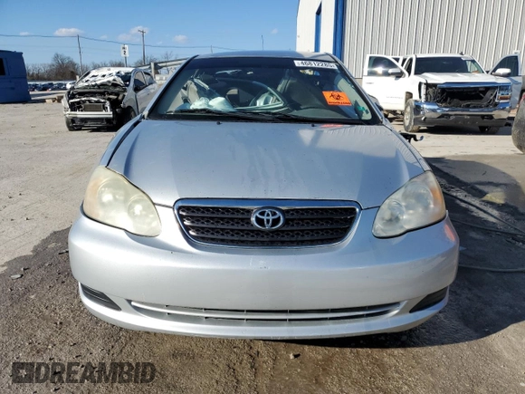 2005 Toyota Corolla CE with VIN 1NXBR32E55Z562030, listed as a Copart auction lot 46812285 with Not provided miles and Non repairable. Bid and sale history available at DreamBid. Image 5.