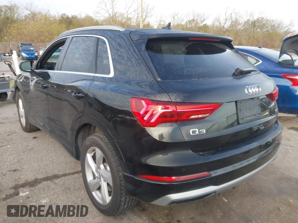 2019 Audi Q3 Premium with VIN WA1AECF33K1079468, listed as a IAAI auction lot 41340687 with 53,134 mi miles and . Bid and sale history available at DreamBid. Image 3.