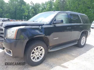 2015 GMC Yukon SLT with VIN 1GKS2BKC5FR275085, listed as a IAAI auction lot 42025693 with Not Provided miles. Bid and sale history available at carsss.com. Image 2.
