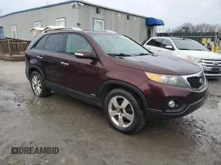 2011 Kia Sorento EX with VIN 5XYKUDA27BG043512, listed as a Copart auction lot 45181195 with 117,729 mi miles and Clean Title. Bid and sale history available at DreamBid. Image 4.