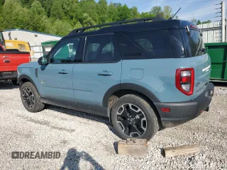 2023 Ford Bronco Sport Outer Banks with VIN 3FMCR9C68PRD15464, listed as a Copart auction lot 55384775 with 29,413 mi miles and Salvage title. Bid and sale history available at DreamBid. Image 2.