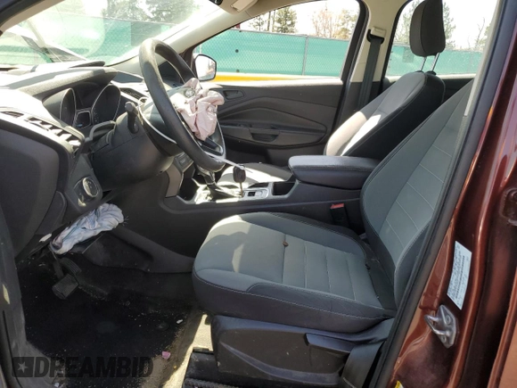 2018 Ford Escape S with VIN 1FMCU0F75JUC94927, listed as a Copart auction lot 52801365 with 81,683 mi miles and Salvage Title. Bid and sale history available at carsss.com. Image 7.