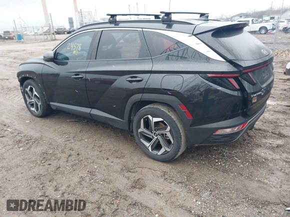 2023 Hyundai Tucson SEL with VIN 5NMJF3AE8PH194463, listed as a IAAI auction lot 41203944 with 24,578 mi miles. Bid and sale history available at carsss.com. Image 3.