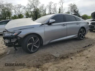 2018 Honda Accord EX-L with VIN 1HGCV1F56JA217038, listed as a Copart auction lot 53305745 with 144,784 mi miles and Non repairable. Bid and sale history available at DreamBid. Image 1.