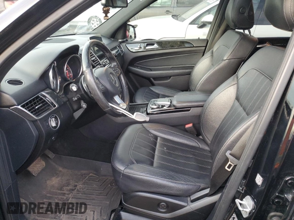 2016 Mercedes-Benz GLE 350 with VIN 4JGDA5HB0GA736602, listed as a Copart auction lot 42185875 with 124,002 mi miles and Salvage title. Bid and sale history available at DreamBid. Image 7.