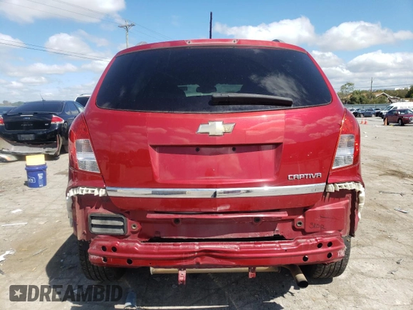 2014 Chevrolet Captiva Sport LT with VIN 3GNAL3EKXES600927, listed as a Copart auction lot 72074974 with 46,606 mi miles and Salvage Title. Bid and sale history available at DreamBid. Image 6.