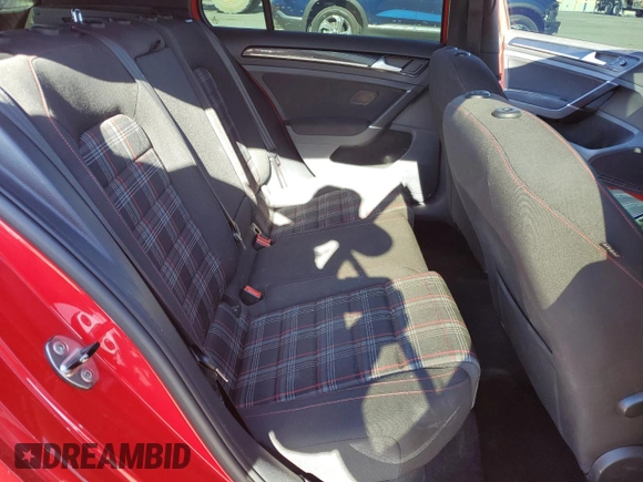 2016 Volkswagen GTI SE with VIN 3VW5T7AU8GM051306, listed as a Copart auction lot 67129154 with 67,149 mi miles and Salvage Title. Bid and sale history available at DreamBid. Image 10.