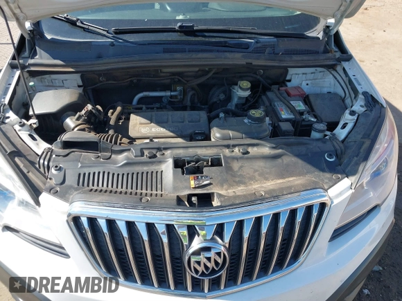 2016 Buick Encore with VIN KL4CJASB2GB712565, listed as a IAAI auction lot 40590890 with 184,612 mi miles and . Bid and sale history available at DreamBid. Image 10.