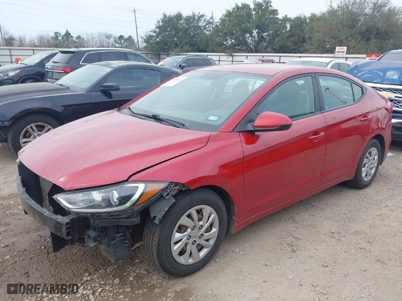 2018 Hyundai Elantra SE with VIN 5NPD74LF9JH280462, listed as a IAAI auction lot 41684089 with 136,514 mi miles. Bid and sale history available at carsss.com. Image 2.