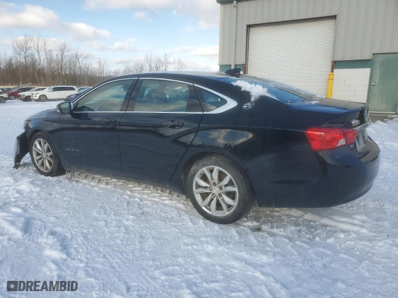 2016 Chevrolet Impala LT with VIN 2G1115S39G9131202, listed as a Copart auction lot 44153405 with 165,199 mi miles and Salvage Title. Bid and sale history available at carsss.com. Image 2.