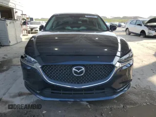 2020 Mazda 6 Sport with VIN JM1GL1UM5L1525756, listed as a Copart auction lot 46450495 with 53,741 mi miles and Salvage Title. Bid and sale history available at DreamBid. Image 5.