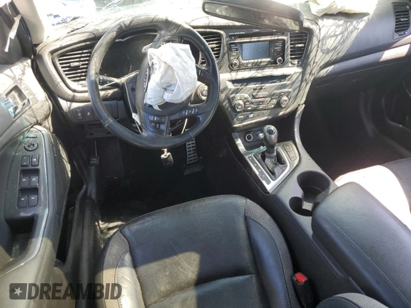 2013 Kia Optima SX with VIN 5XXGR4A66DG227910, listed as a Copart auction lot 61357605 with Not provided miles and Non repairable. Bid and sale history available at DreamBid. Image 8.