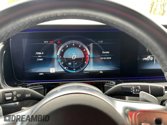 2023 Mercedes-Benz G 550 with VIN W1NYC6BJ8PX461153, listed as a Copart auction lot 44857515 with 17,287 mi miles and Non Repairable. Bid and sale history available at DreamBid. Image 9.