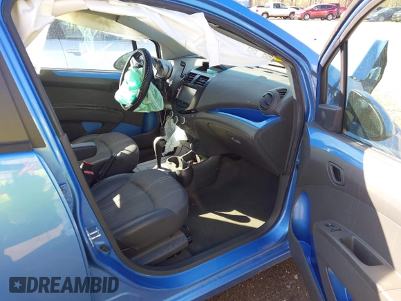 2015 Chevrolet Spark LT with VIN KL8CD6S9XFC766267, listed as a IAAI auction lot 41863446 with 71,397 mi miles. Bid and sale history available at carsss.com. Image 5.