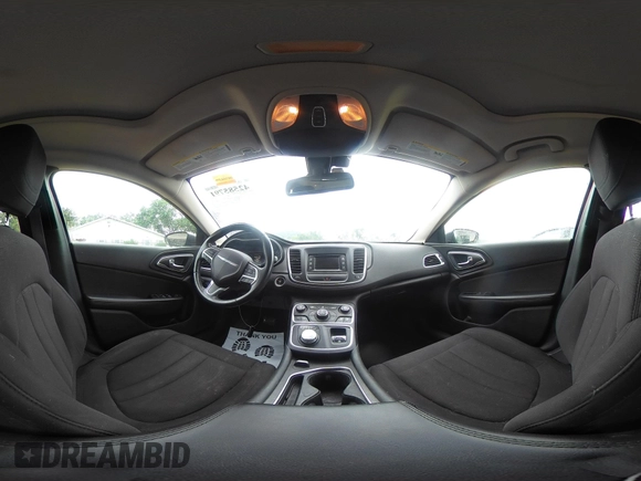 2015 Chrysler 200 Limited with VIN 1C3CCCAB6FN557341, listed as a IAAI auction lot 42585791 with 90,594 mi miles and . Bid and sale history available at DreamBid. Image 22.