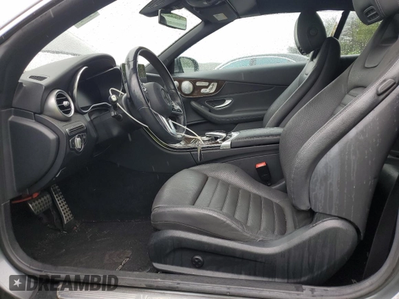 2019 Mercedes-Benz C 300 with VIN WDDWK8EBXKF834621, listed as a Copart auction lot 60306965 with 47,136 mi miles and Salvage title. Bid and sale history available at DreamBid. Image 7.