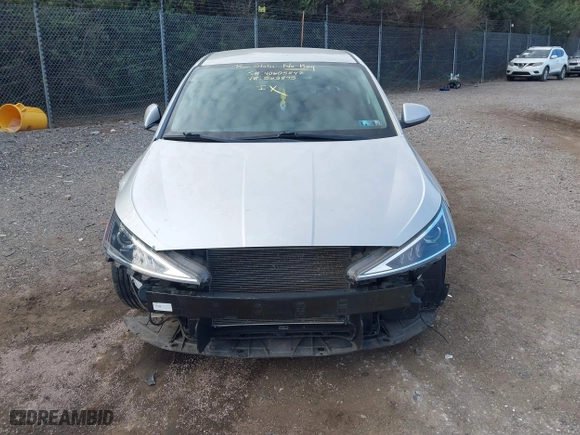 2020 Hyundai Elantra SEL with VIN 5NPD84LF7LH523895, listed as a IAAI auction lot 40605847 with 42,730 mi miles. Bid and sale history available at carsss.com. Image 12.