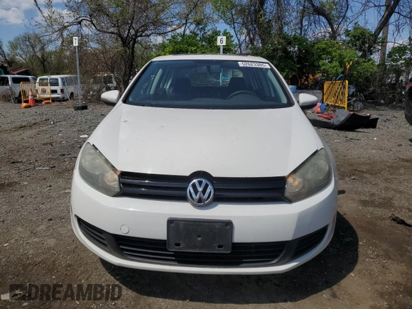 2012 Volkswagen Golf with VIN WVWDB7AJ3CW233383, listed as a Copart auction lot 52623305 with 209,814 mi miles and Salvage Title. Bid and sale history available at DreamBid. Image 5.