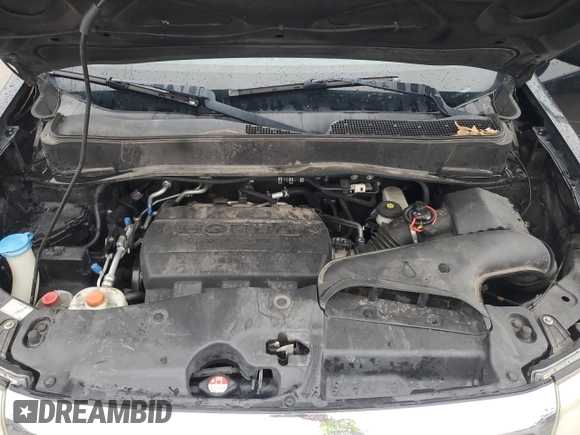 2012 Honda Pilot EX-L with VIN 5FNYF4H56CB041179, listed as a Copart auction lot 45135595 with 162,220 mi miles and Salvage Title. Bid and sale history available at DreamBid. Image 12.