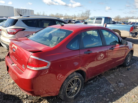 2010 Ford Focus SE with VIN 1FAHP3FN5AW129116, listed as a Copart auction lot 53182985 with 99,120 mi miles and Clean Title. Bid and sale history available at carsss.com. Image 3.