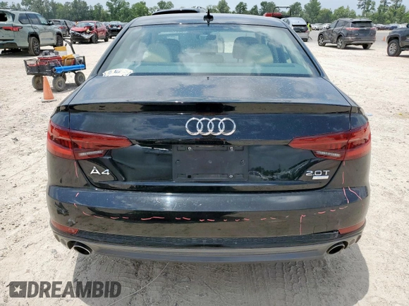 2018 Audi A4 Premium z VIN WAUKMAF44JA068016, wystawiony jako Copart lot #58041565 z przebiegiem 28 665 mil mil oraz Szkoda całkowita • Salvage title. Historia ofert i sprzedaży dostępna na DreamBid. Obrazek 6.