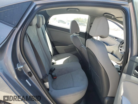 2017 Hyundai Accent SE with VIN KMHCT4AE4HU310352, listed as a Copart auction lot 50322535 with 108,815 mi miles and Salvage Title. Bid and sale history available at carsss.com. Image 10.