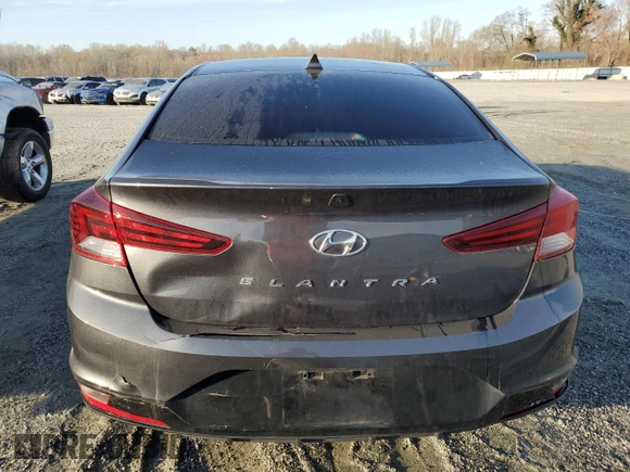 2020 Hyundai Elantra SEL with VIN 5NPD84LF2LH585348, listed as a Copart auction lot 49839055 with 36,930 mi miles and Clean Title. Bid and sale history available at carsss.com. Image 6.