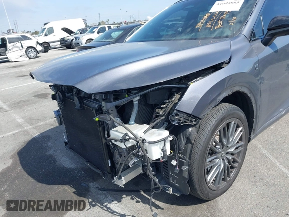 2023 Lexus RX with VIN 2T2BCMEA0PC002691, listed as a IAAI auction lot 41692005 with 25,917 mi miles. Bid and sale history available at carsss.com. Image 6.