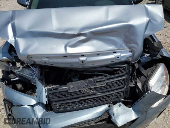 2015 GMC Terrain SLE with VIN 2GKALMEK5F6346515, listed as a Copart auction lot 61607645 with 93,171 mi miles and Salvage title. Bid and sale history available at DreamBid. Image 12.