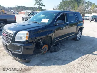 2017 GMC Terrain SLE with VIN 2GKALMEK9H6166327, listed as a IAAI auction lot 41637106 with NaN miles. Bid and sale history available at carsss.com. Image 18.