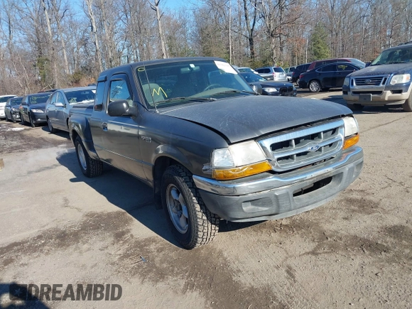 1999 Ford Ranger XLT with VIN 1FTYR14X3XPA62113, listed as a IAAI auction lot 41382306 with 146,086 mi miles. Bid and sale history available at carsss.com. Image 1.