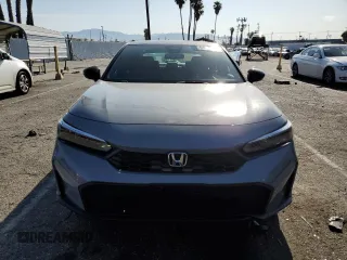 2025 Honda Civic Sedan Sport with VIN 2HGFE2F55SH562664, listed as a Copart auction lot 51850425 with 1,301 mi miles and Salvage Title. Bid and sale history available at carsss.com. Image 5.