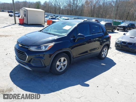 2018 Chevrolet Trax LT with VIN 3GNCJLSB7JL207622, listed as a IAAI auction lot 41693952 with 79,403 mi miles and . Bid and sale history available at carsss.com. Image 17.