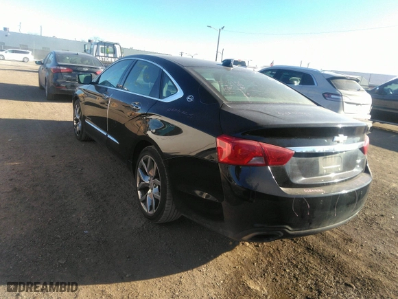 2014 Chevrolet Impala LTZ with VIN 1G1145SLXEU148131, listed as a IAAI auction lot 41234896 with 124,304 mi miles. Bid and sale history available at carsss.com. Image 3.