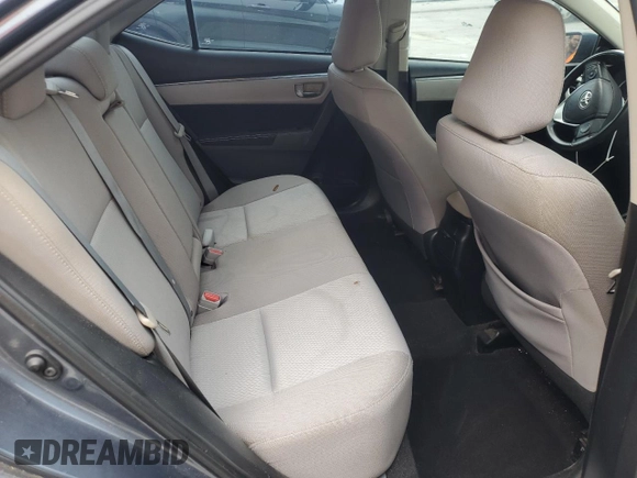 2016 Toyota Corolla L with VIN 2T1BURHE8GC654195, listed as a Copart auction lot 58314485 with 136,951 mi miles and Salvage title. Bid and sale history available at DreamBid. Image 10.