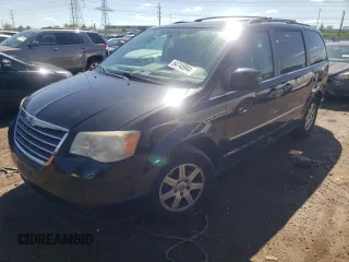 2010 Chrysler Town & Country Touring Plus with VIN 2A4RR8D12AR321327, listed as a Copart auction lot 54745944 with 150,596 mi miles and Salvage Title. Bid and sale history available at carsss.com. Image 1.