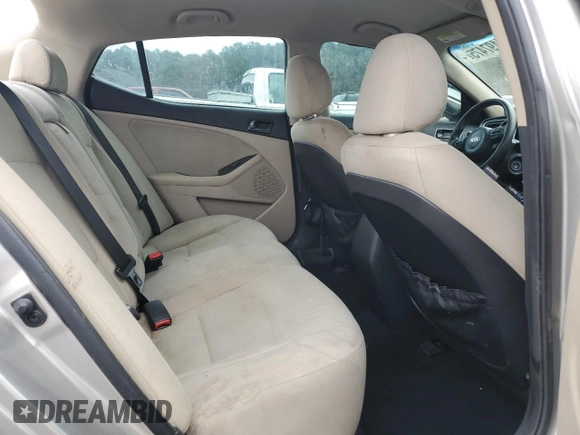 2015 Kia Optima LX z VIN 5XXGM4A75FG482428, wystawiony jako Copart lot #45197475 z przebiegiem 189 216 mil mil oraz Szkoda całkowita • Salvage title. Historia ofert i sprzedaży dostępna na DreamBid. Obrazek 10.