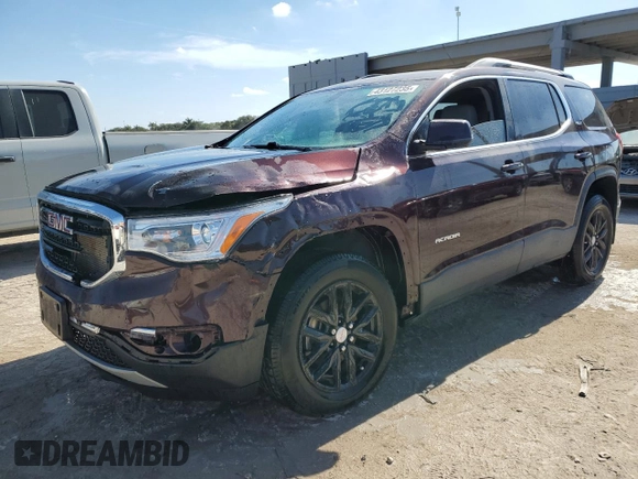 2018 GMC Acadia SLT with VIN 1GKKNMLS3JZ179442, listed as a Copart auction lot 43127235 with 29,599 mi miles and Non Repairable. Bid and sale history available at carsss.com. Image 1.