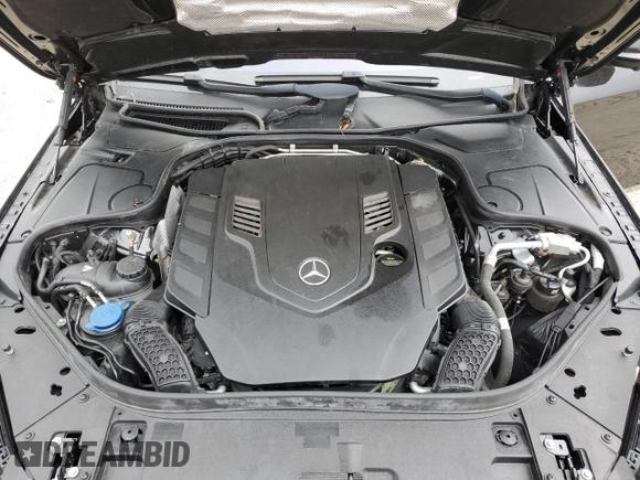 2020 Mercedes-Benz S-Class S 560 with VIN W1KUG8DB9LA569120, listed as a Copart auction lot 71278734 with 57,896 mi miles and Salvage Title. Bid and sale history available at carsss.com. Image 13.