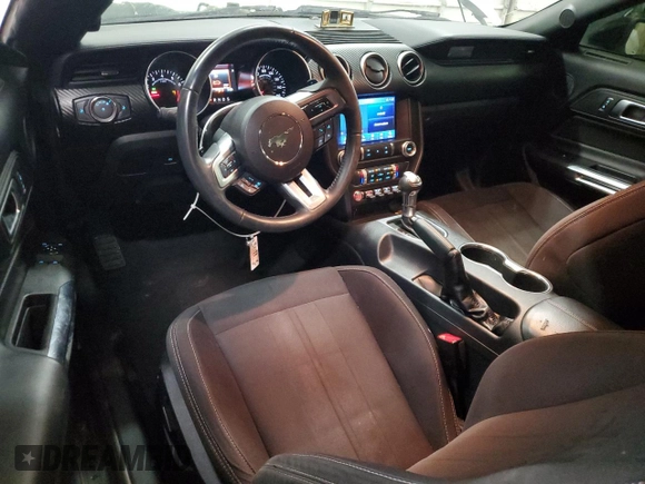2021 Ford Mustang EcoBoost with VIN 1FA6P8TH8M5121704, listed as a Copart auction lot 60731115 with 44,691 mi miles and Salvage title. Bid and sale history available at DreamBid. Image 8.