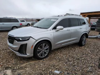 2020 Cadillac XT6 AWD Premium Luxury with VIN 1GYKPDRS2LZ215907, listed as a Copart auction lot 44375925 with 30,184 mi miles and Salvage Title. Bid and sale history available at carsss.com. Image 1.