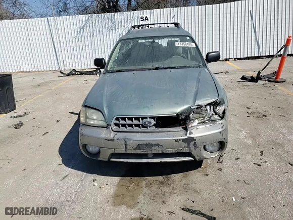 2003 Subaru Legacy Wagon Outback with VIN 4S3BH675537632011, listed as a Copart auction lot 47458495 with 171,909 mi miles and Salvage Title. Bid and sale history available at carsss.com. Image 10.