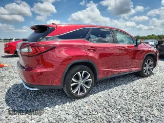 2021 Lexus RX 350L with VIN JTJHZKEA6M2018970, listed as a Copart auction lot 58027705 with 65,070 mi miles and Salvage title. Bid and sale history available at DreamBid. Image 3.