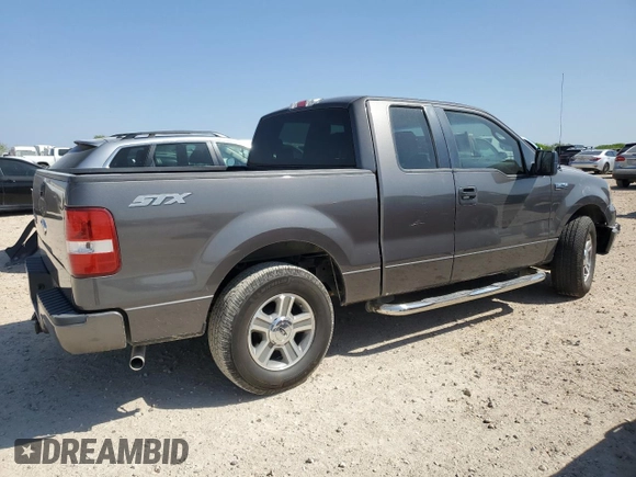 2008 Ford F-150 STX with VIN 1FTRX12W58KD12101, listed as a Copart auction lot 50467205 with 154,784 mi miles and Salvage Title. Bid and sale history available at carsss.com. Image 3.